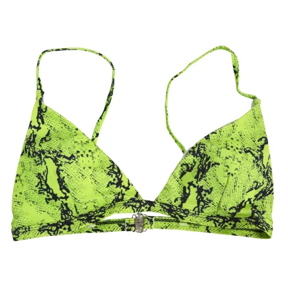 ست بیکینی زنانه مدل Snakeskin-4B0198 سبز