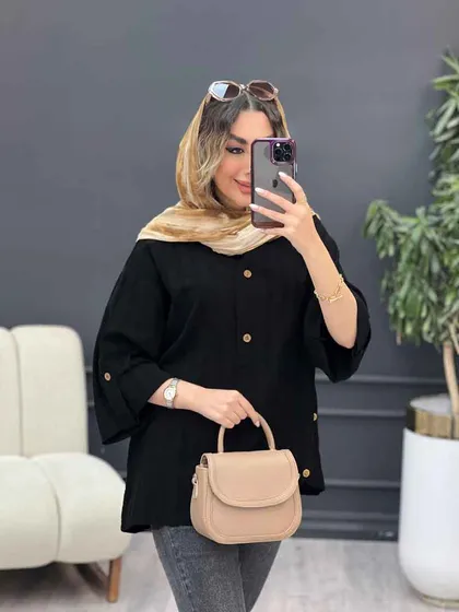 مانتو جلو بسته شیما