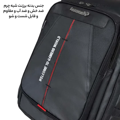 کوله پشتی چرخ دار فوروارد مدل FORWARD - FCLT550016 GO TRAVEL GAMING