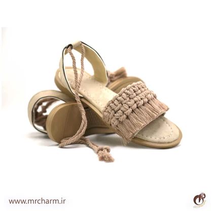 صندل رکابدار بافت زنانه mrc2416-11