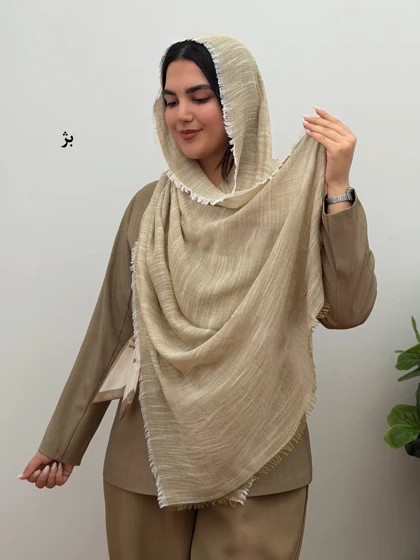 شال نخی لینن