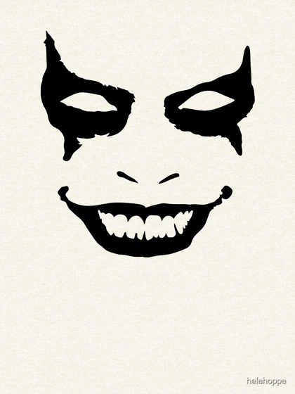 دورس جوکر| دورس JOKER طرح Joker Face کد 110427
