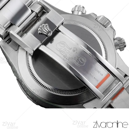 ساعت رولکس دیتونا مردانه سه موتوره استیل صفحه مشکی 102073