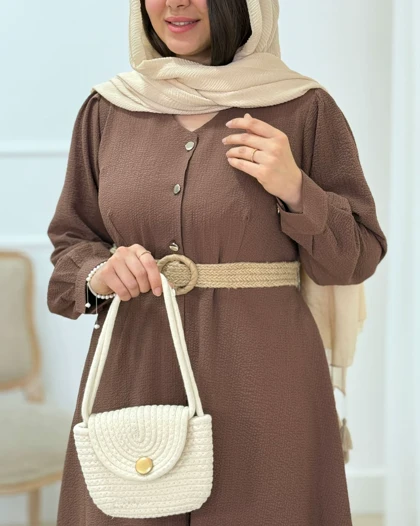 پیراهن مانتویی گلوریا کد محصول 1595