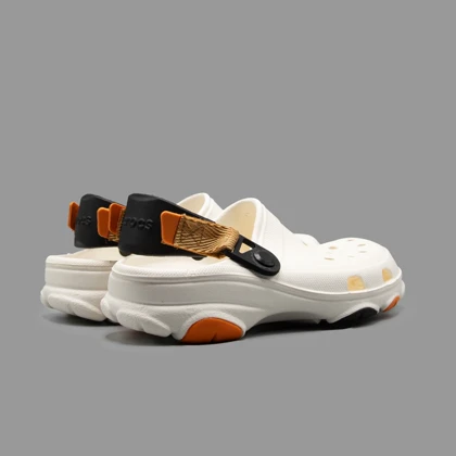 کراکس آل ترین سفید خاکی Crocs All Terrain White Khaki