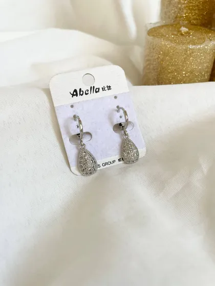 گوشواره آویزدار طرح اشک