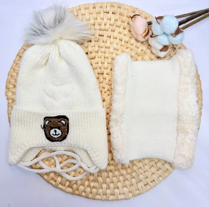 کلاه و شالگردن بچگانه دخترانه و پسرانه