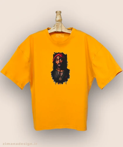 تیشرت لش مردانه و زنانه طرح توپاک کد 913