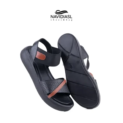 کفش زنانه چرم تابستانی کد 2041004