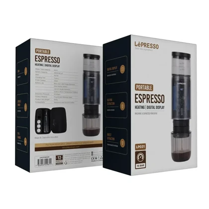 اسپرسوساز سفری LEPRESSO PORTABLE MINI ESPRESSO LP031