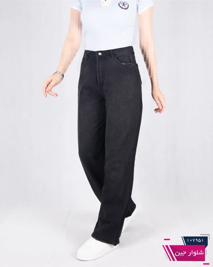 شلوار جین دخترونه فلارTHREEJEAN/22291