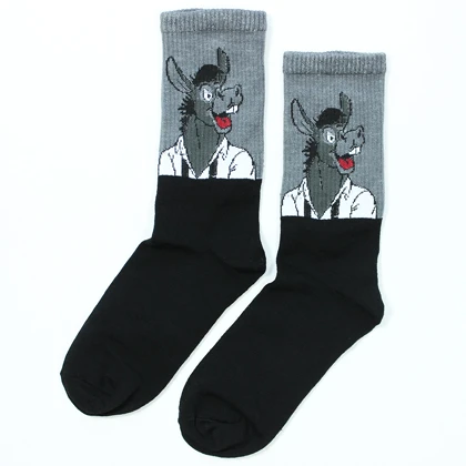 جوراب زنانه ساق‌دار نانو طرح خر