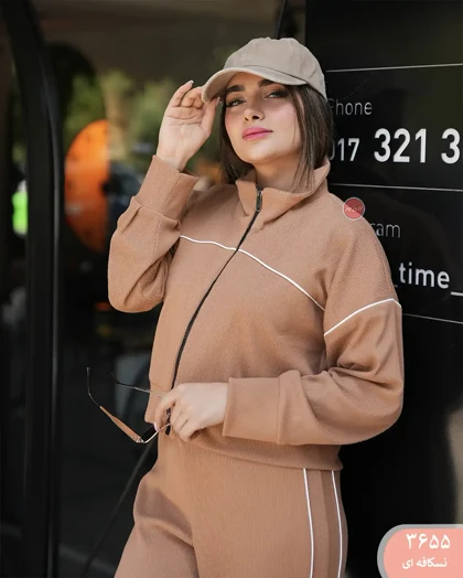 ست سویشرت وشلوارفلور 3655