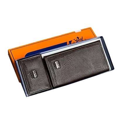 ست دو تکه کیف پول و جاکارتی مردانه چرمی gucci