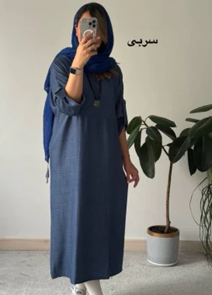 پیراهن مانتویی ثمر