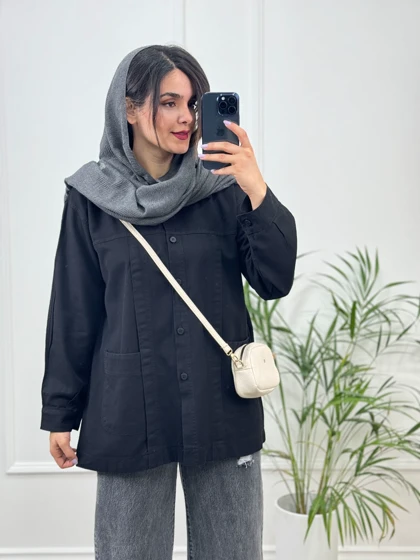 مانتو کتان پنبه همراز