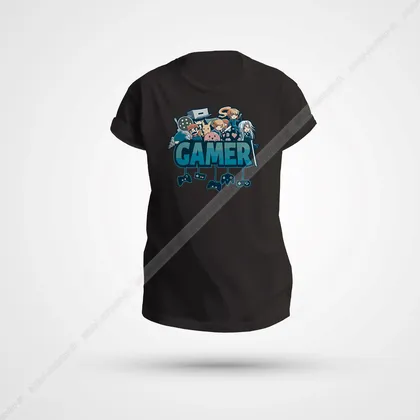 تیشرت گیمینگ طرح Gamer