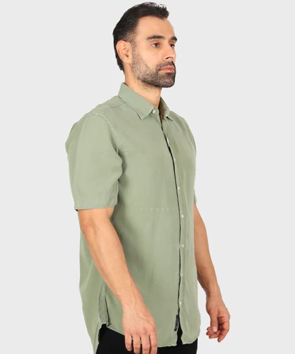 پیراهن مردانه میلانو آستین کوتاه 5460