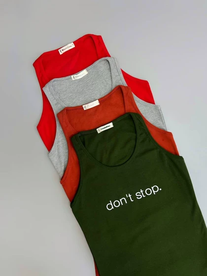 تاپ نخ و پنبه dont stop کد3856