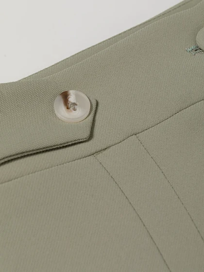 شلوار زنانه کرپ پیلی دار از بالا گشاد 10111