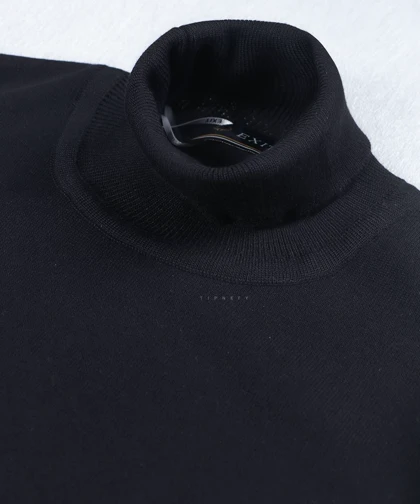 یقه اسکی مردانه ساده و بافت 0254