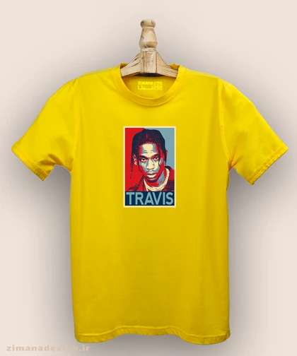 تیشرت مردانه و زنانه طرح تراویس اسکات کد 942