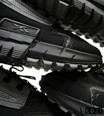 کفش کتانی مشکی طوسی ریباک Reebok Zig Kinetica 2.5 Edge