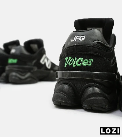 کفش کتانی مردانه مشکی NEW BALANCE 9060 مدل 4594