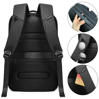 کیف کوله پشتی لپ تاپ 15.6 اینچی اورجینال بنج BANGE 7216