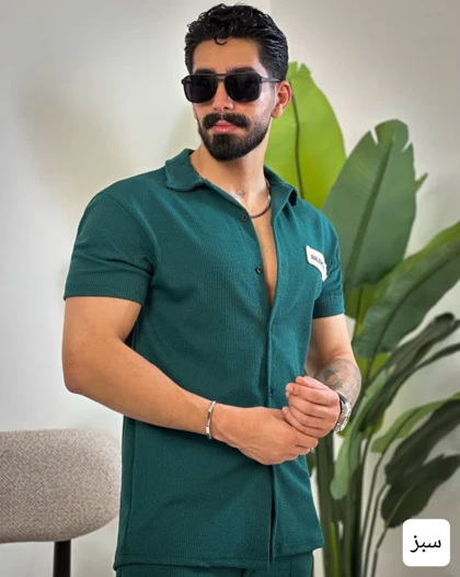 ست پیراهن وشلوار تندیس_کد4433