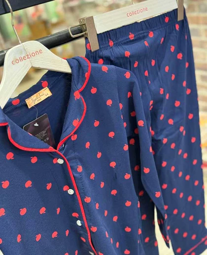 بلوز شلوار بچگانه کد25009 طرح خال‌خالی