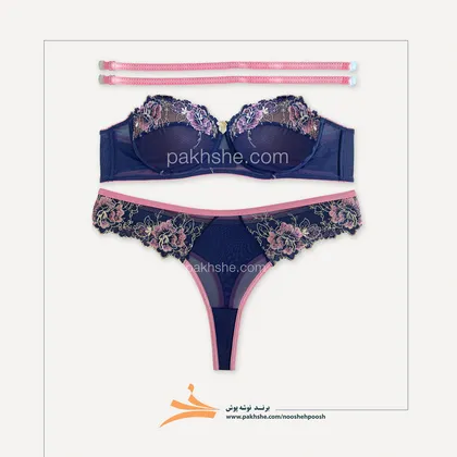 ست تورگاز دکلته فنردار برند نوشه پوش