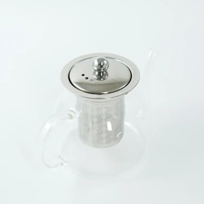 قوری پیرکس 600 میل صافی دار TEAPOT