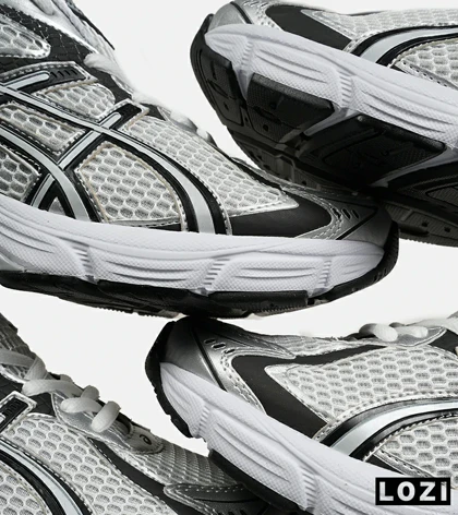 کفش کتانی مردانه سفید مشکی ASICS GT-2160
