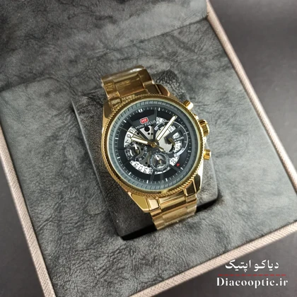 ساعت مچی مردانه اورجینال موتور ژاپنی برند مینی فوکوس سه موتور مدل Mf0490G.04