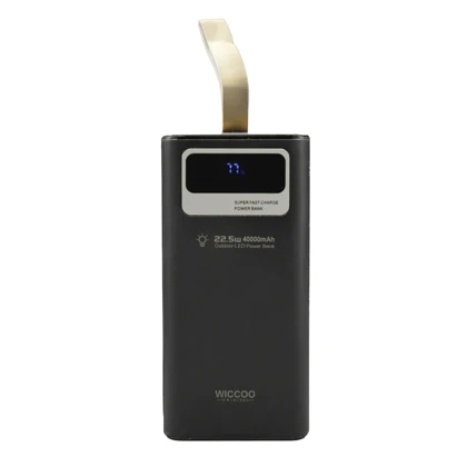 پاوربانک فست ویکوو مدل WP-40 ظرفیت 40000 میلی آمپر بر ساعت