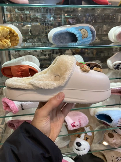 اسلیپر حوله ای زنانه مدل کریسمس