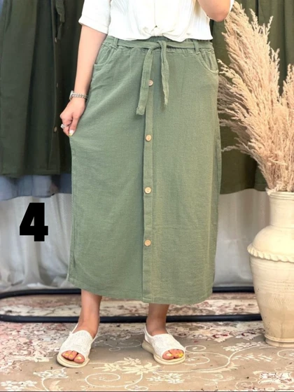 دامن کنفی زنانه ترند