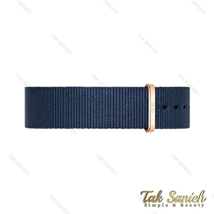 بند ساعت دنیل ولینگتون برزنتی سرمه ای رزگلد زنانه DW-Strap-4233-L