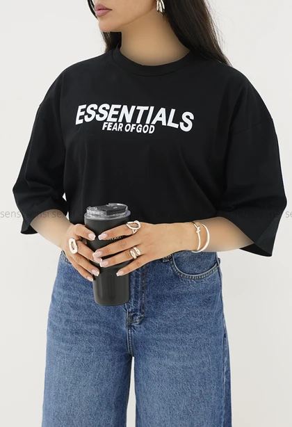 تیشرت باکسی essntialsکد1006199