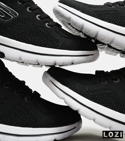 کفش کتانی طبی ورزشی مشکی SKECHERS ULTRA GO