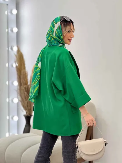 مانتو مازراتی یقه بلیزری