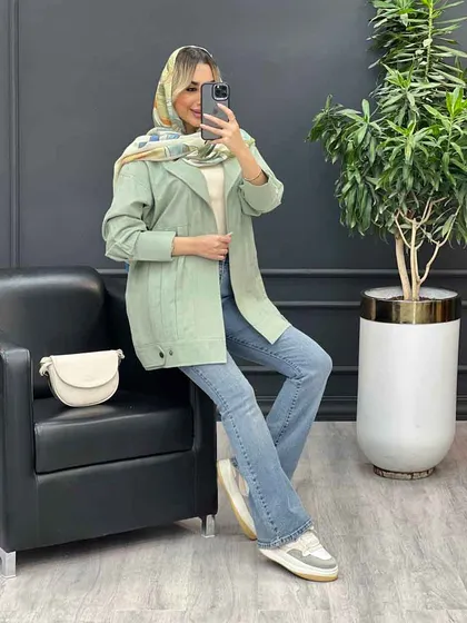 مانتو لینن پایین پاگن