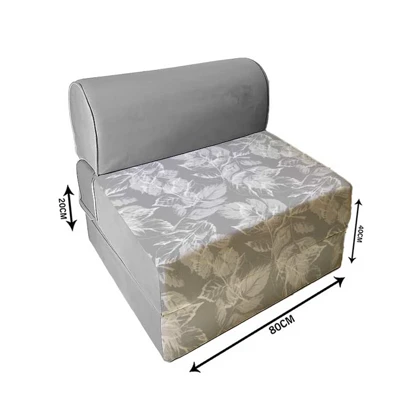 کاناپه تخت شو یک نفره شاخ و برگ مینیمال مدل M1110