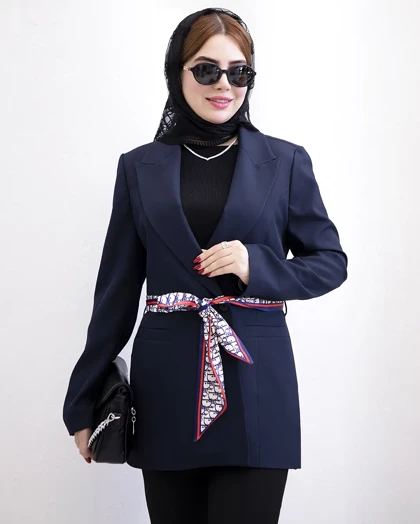کت بزیاق یقه بلیزر