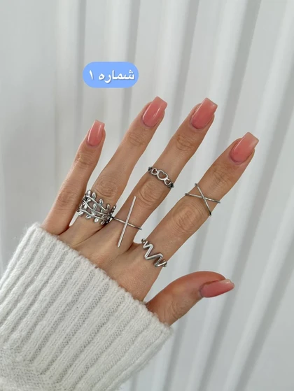 پک انگشتر 5 عددی
