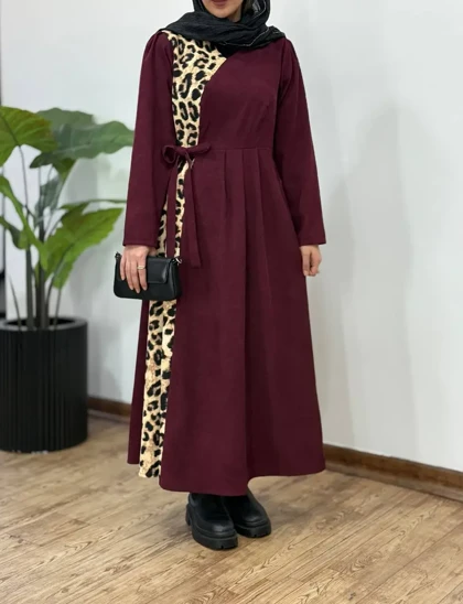 پیراهن مانتویی پاییزه فرنیا
