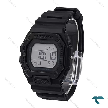 ساعت دیجیتالی هامر مردانه مشکی Hummer-6872-U