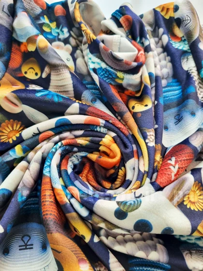 ست بلوز و شلوار مخمل طرح عروسک