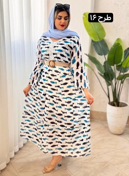 پیراهن هندی کد 1783